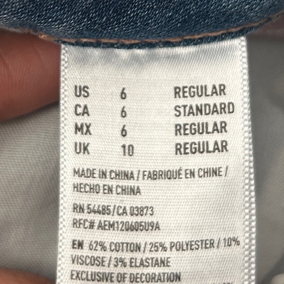 woman’s jeans size 6 - Picture 4 of 4